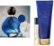 Avon Set 1 profumo Far Away Beyond The Moon da 50 ml, 1 spray tascabile da 10 ml e 1 lozione per il corpo da 125 ml con legno di sandalo, ciliegia selvatica Belle de Nuit per donna profumo intenso