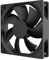 Akasa Smart Black, 120mm PC Fan,4-Pin PWM, HD Bearing, 12V DC Fan, 1600RPM, Airflow up to 55.0 CFM, Black, AK-FN120