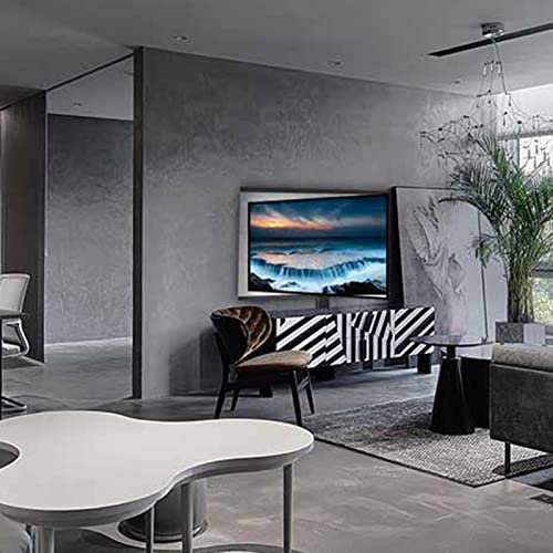 TV Standfuss Motorisierter TV-Lift, elektrischer TV-Lift mit Fernbedienung und Speichereinstellung für 26-70-Zoll-Fernseher, 360° manuelle Drehung, max. VESA 600 x 400 mm