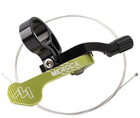 Einstellbare Mountainbike Sattelstütze, Dropper Remote Hebel, Bicycle Seatpost Lever Controller, Aluminiumlegierung Fahrrad Sattelstütze Dropper Fahrrad Sattelstütze Hebel Fernbedienung 22cm
