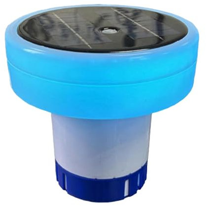 Ionizador Solar para Piscina, Flotador de Cloro, Purificador de Algas, Limpiador de Piscinas