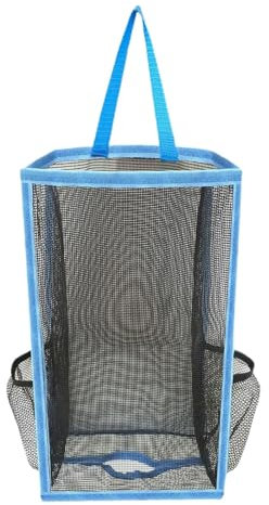 Waste Storage Bag, Bin Bag Holder Organizer | Mesh Bin Bag Storage Rack Dispenser, Recycling Grocery Pouch Containers for Kitchen