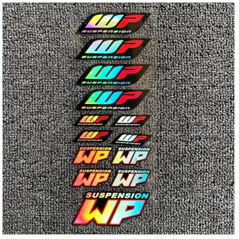 senheipengouou Für Duke390 790 1290 WP Motorradschocker Aufkleber WP Federgabel Gabel Dämpfer -Aufkleber -Motorrad -Motorradzubehör(Burst)