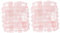 Ipetboom 1paire Masque Pour Yeux Quartz Rose Patch Réfrigérant Pour Sommeil Outil De Massage Relaxant Pour Éliminer La Fatigue Oculaire Et Gonflés Design Élégant Et Confortable