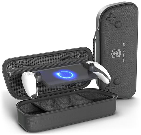PlayStation Portal Case - Portable PS5 Console Accessories with Screen Cover