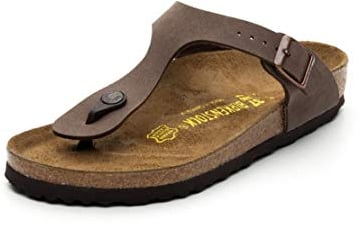 BIRKENSTOCK Damen Gizeh Sandalen, Mocca, 39 EU