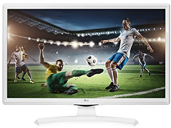 LG 24MT49VW 24 HD LED Matt White Flat computer monitor - computer monitors (61 cm (24), 1366 x 768 pixels, HD, LED, 250 cd/m², White)