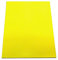 Magflex A4 Flexibler Mattgelbmagnetblatt zum Erstellen von Magnetgrafiken, Schildern Oder Displays - Pack von 10