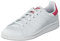 adidas Stan Smith J B32703 Sneaker, Weiß FTWR White FTWR White Bold Pink, 36 2/3 EU