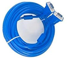 ONSSI Cable VGA 20M (15 pines) con Ferrita Conector D-Sub 1080p Full HD para Monitor proyector y PC
