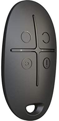 Télécommande SpaceControl pour système de sécurité - Noir - Ajax