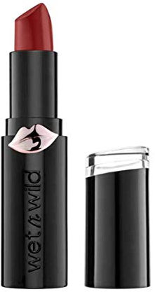 Wet n Wild, Megalast Lipstick, Rossetto Matte Idratante di Lunga Durata, Formula Extra-morbida con Microsfere, Estratti Naturali di Piante Marine, Coenzima Q10, Vitamine A & E, Sasspot Red