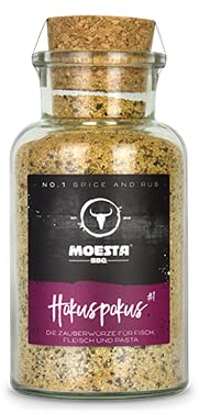 MOESTA-BBQ 10626 Gewürzmischung Hokus Pokus - die Neue Zauberwürze in Kooperation mit Ankerkraut - Glasinhalt: 200g