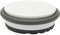WAGNER Bodentürstopper BIG DISK COLOR LIGHT GREY - Durchmesser Ø 100 x 30 mm, Industriestahl beschichtet, thermoplastischer Gummi, hellgrau, 750 g - 15516801