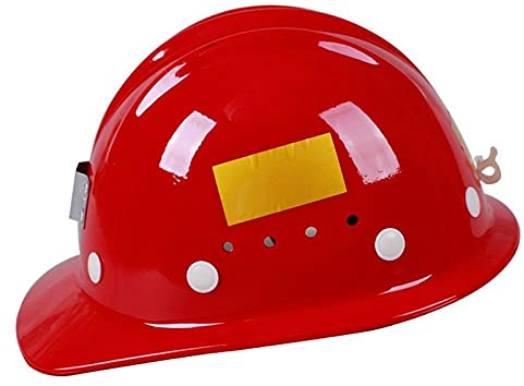Bergbau Sicherheitshelm Baukohle Bergmann FRP Harthut Arbeitsschutz Helm Anti-Zertrümmerung Arbeitskappe-1._rot