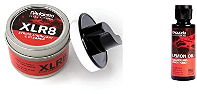 d'Addario PW-XLR8-01 Detergente Lubrificante per Corde Planet Waves Xlr & PW-LMN Detergente Planet Waves Lemon Oil
