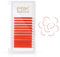 Extensions de cils rouges EMEDA Cils plats Extensions de cils colorés de lumière rouge 0,07 mm D Curl 9-15 mm Mixte Mat Individuel Utiliser des extensions de cils (0,07 mm D 9-15 mm rouge)