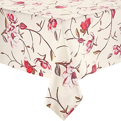 Erwin Müller Tischdecke Magnolie fleckabweisend Magnolie Größe 110x140 cm