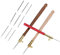3 Teiliges Set Häkelnadeln Aus Rostfreiem Edelstahl Mit Ergonomischen Holzgriffen Professionelles Handwerkzeug Für Stricken, Sticken Und Diy Projekte, Inklusive Perlenwerkzeug Nadelspiele, Ideal
