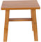 ZLXHDL Chaise De Douche, Tabouret en Bois Banc De Douche en Bambou Portant Robuste Repose-Pieds D'extérieur pour Salon Salle De Bains Chambre(Tabouret carré Moyen en Bambou)