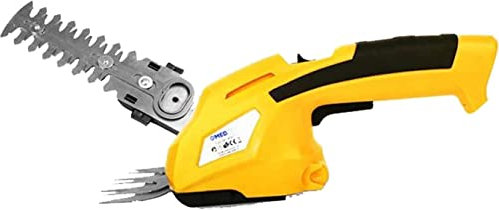 Cisaille à Gazon portative 7,2 V, Petit Taille-haie électrique sans Fil 2 en 1, avec Batterie/Chargeur Rechargeable au Lithium-ION 1300 mAh, pour Le Jardinage et la Taille des Plantes