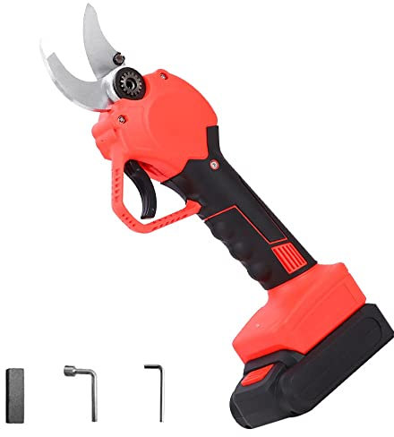 VejiA Cesoie elettriche multifunzionali Potatore da Giardinaggio efficiente a Batteria con Motore brushless Diametro di Taglio 30 mm per siepe, cespuglio, frutteto