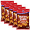 XOX Bacon Snack 100g | Knuspriger Genuss, herzhaft kräftiger Schinken Geschmack inkl. Zama4Zingo Karte (5er Pack)