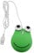 ciciglow Kabelgebundene Süße Maus, USB-Kabelmaus, Ergonomisches Design, Tiergrün, Froschform, Schnurgebundene Computermaus für Kinder, für Laptop-PC