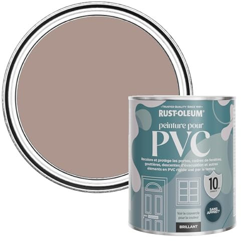 Rust-Oleum Peinture Rose pour Portes & Fenêtres en PVC, Finition Brillante - Dentelle 750ml