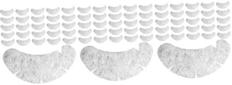 FRCOLOR 300pcs Shaped Eye Pads for Eyelash Extensions Makeup Tape for Upper and Lower Lashes Easy Peel off Gel Pads for Salon and Home Use for Eyelash Tinting and Eyeshadow Makeup