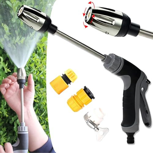 Donubiiu Turbowasher - Power High-Pressure Cleaner for Every Garden Hose, Turbowasher for Garden Hose, My Garden Friend Pressure Washer, Pressure Washer for Garden Hose (1 Set)