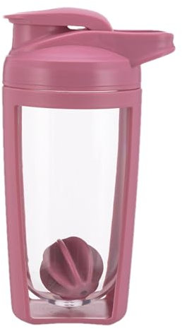 Proteinshaker Flasche 550ml mit Mixball, Protein Shaker, Premium-Shaker für Protein-Shakes, Eiweiß Shaker für Supplement Shakes, Langlebiger, Auslaufsicherer, Geruchsneutraler Shake Becher BPA-frei