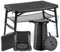 YSWOVUO Mesa Plegable Camping con Taburete Telescópico, Mesa Camping Plegable Regulable, Mesa de Camping Plegable Ligera, Mesa Plegable Portatil Camping para Playa, Picnic, Barbacoa, Camping