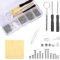 500 PCS Eyeglass Repair Tool Set – Complete Glasses Repair Kit for Screws, Nuts – Includes Screwdrivers, Screws, and Case