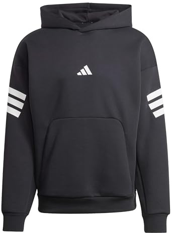 adidas Herren Future Icons Three Stripes Hoodie Kapuzenpullover