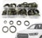 Oil Drain Plug Washer Gaskets - Auto Quick Repair Oil Drain Plug Gasket | Sealing Gasket Washer Rubber Crush Kit | Engine Oil Crush Washers For Plumbing Sump Plugs | Car Tool Stopper Accessories