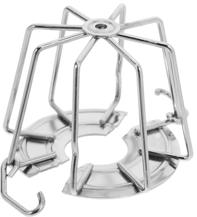 Fire Sprinkler Head Cover Iron Silver Protector Cage | Sprinkler Head Cap, Guard for Flush Mount Side Wall Upright Horizontal Head, Easy Installation