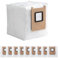 Entgoinggo Lot de 10 sacs de collecte de poussière de rechange pour aspirateur robot Eufy Omni E25 E28, sacs de rangement non tissés de grande capacité pour station de base
