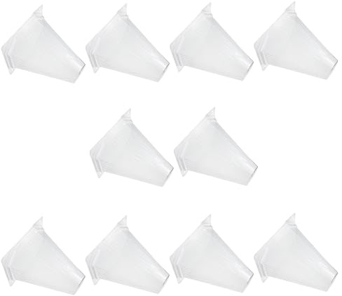 BEBEMOKO 10stück Pflanzenabdeckungen Wiederverwendbare Gewächshaushauben Für Sämlinge Uv-Schutz Und Frostschutz Für Gartenbeete Und Gemüseanbau