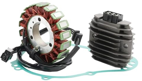 Motorrad Stator Spule FÜR KAWASAKI ZZR 500 ZZ-R 400 1993-2006 STATOR GENERATOR REGLER GLEICHRICHTER DICHTUNG 11009-1868 21003-1368 21066-1101