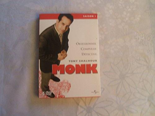 Monk, saison 1 - Coffret 4 DVD (13 épisodes) [FR Import]
