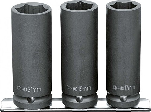 Projahn 1/2 Zoll Tiefe Schlag Stecknuss Satz 3-teilig 3081