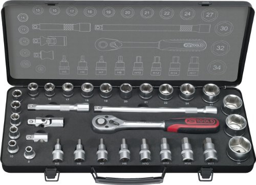 KS Tools 920.1332 1/2 ULTIMATE+ Steckschlüssel-Satz,32-tlg.