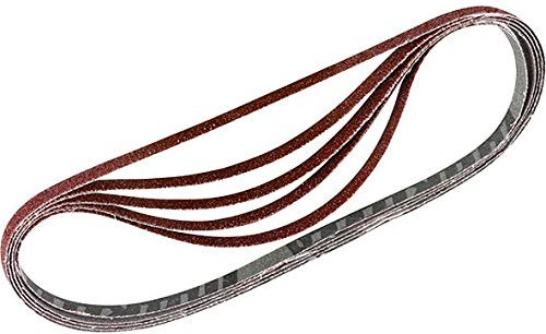 5 BANDES ABRASIVES MAKITA 9X533 MM GRAIN 60 POUR BOIS MÉTAL -P43262