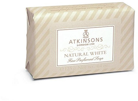 ATKINSONS Seife Natural White, 6er Pack (6 x 125 g)