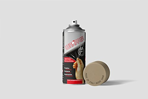 Wrapper 400WRAPPER1106 Peinture Aérosol Pelable, Sable Beige, 400ml
