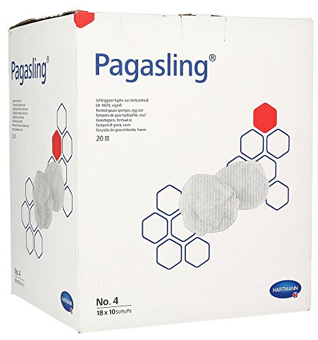Pagasling Mulltupfer Steril Größe 4 Eigroß