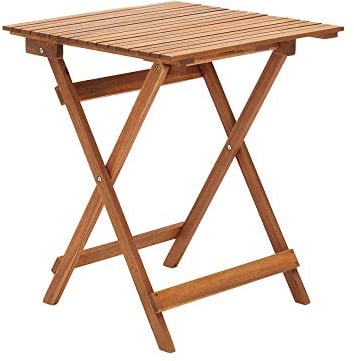 Sedex Diego Klapptisch 58/58 cm Gartentisch/Tisch/Hoztisch Eukalyptus