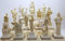 12-er Set Figuren, griechische Olympische Götter, Pantheon, Alabaster, 16 cm