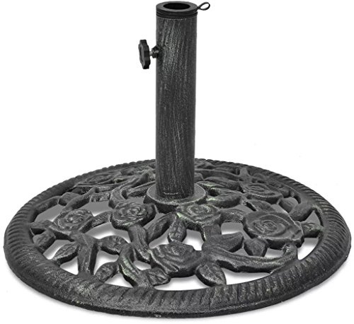 Tidyard Parasol base cast iron 12 kg 48 cm Lawn, garden Model42171